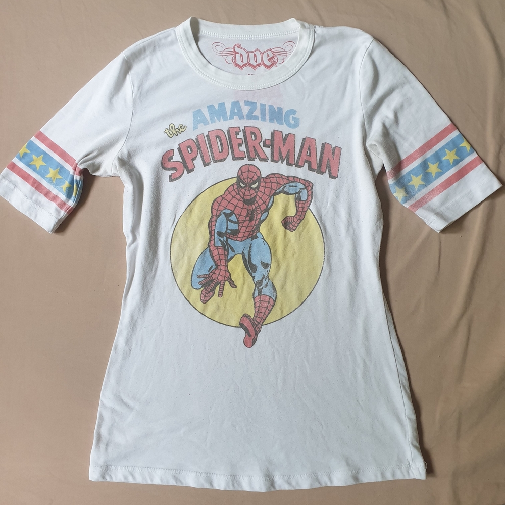 Marvel The Amazing Spider-Man Kids Tee - White